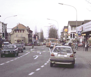 Köniz (BE) - Schwarzenburgstrasse, Vorherzustand