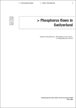 Phosphorus flows in Switzerland (Summary)