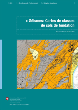 Cover Séismes: Cartes de classes de sols de fondation