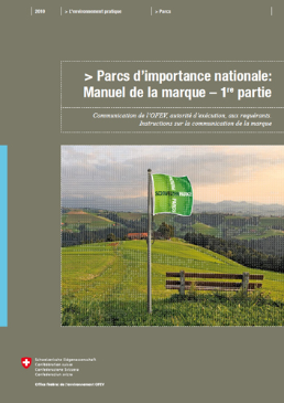 Cover Parcs d’importance nationale: Manuel de la marque – 1re partie