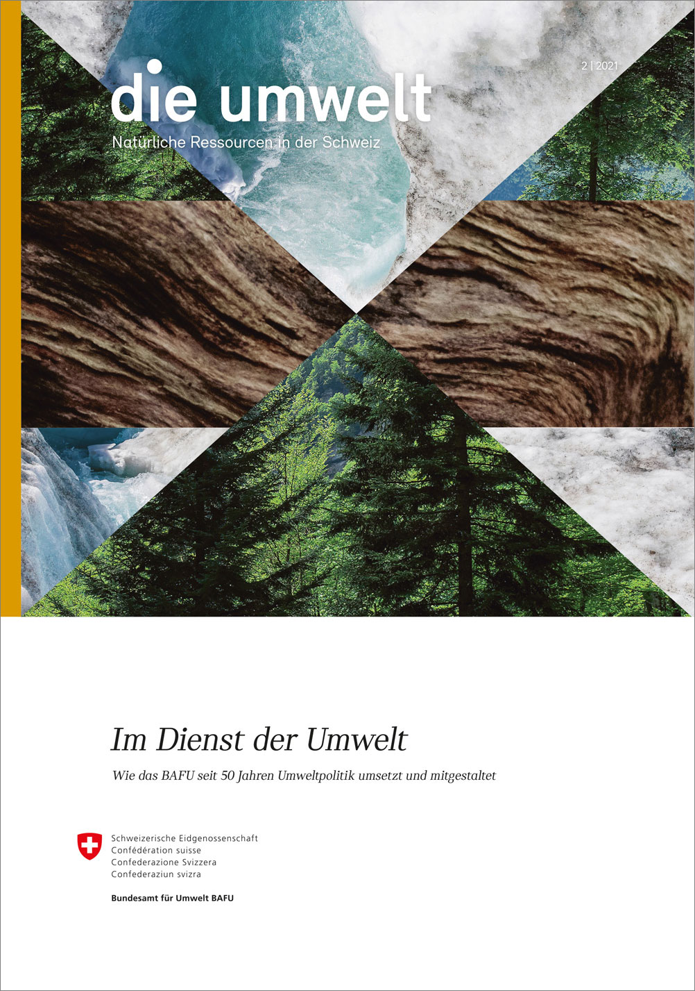 Magazin «die umwelt» 2/2021 - Im Dienst der Umwelt