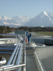 Phosphor-Recycling aus Klärschlamm: Abwasserreinigungsanlage Thunersee