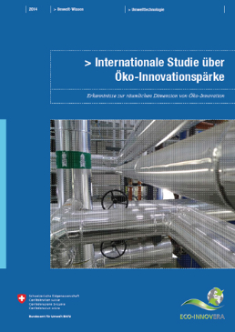 Cover Internationale Studie über Öko-Innovationspärke