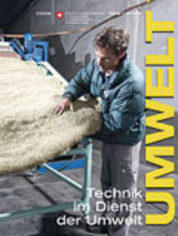 Cover UMWELT. Nr. 1/2008: Technik im Dienst der Umwelt.