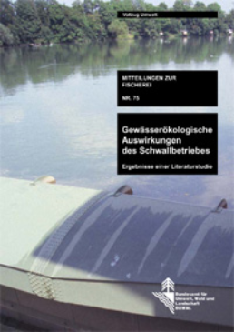 Cover Gewässerökologische Auswirkungen des Schwallbetriebes. Ergebnisse einer Literaturstudie. 2003. 112 S.