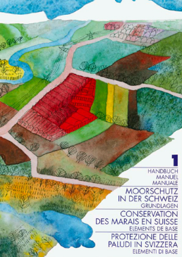 Cover Handbuch Moorschutz in der Schweiz. Grundlagen, Fallbeispiele. 2 Ordner. 1992-2002.