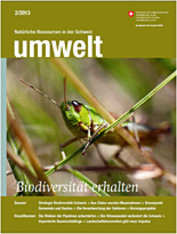 Magazin Umwelt 2/2013 Biodiversität erhalten