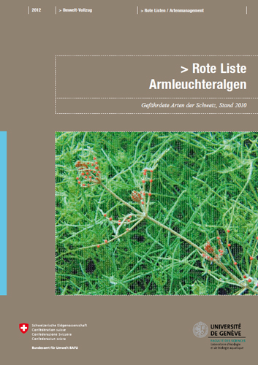Cover Rote Liste Armleuchteralgen
