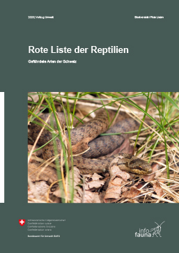 Cover Rote Liste der gefährdeten Arten der Schweiz: Reptilien