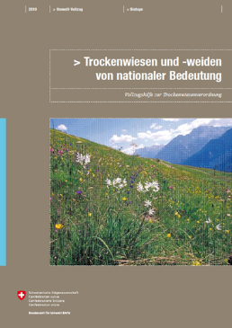 Cover Trockenwiesen und -weiden von nationaler Bedeutung