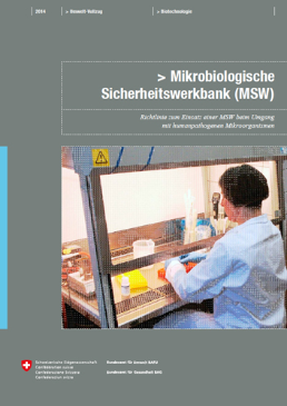 Cover Mikrobiologische Sicherheitswerkbank (MSW)