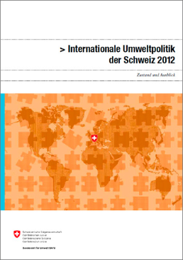 Cover Internationale Umweltpolitik der Schweiz 2012