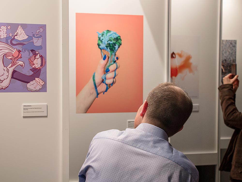 Vernissage Bildwettbewerb Klima