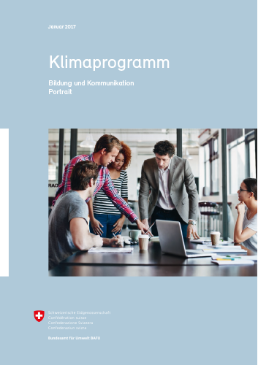 Cover Klimaprogramm