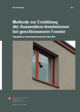 Cover Methode zur Ermittlung der Aussenlärm-Immissionen bei geschlossenem Fenster