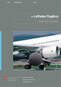 Cover Leitfaden Fluglärm