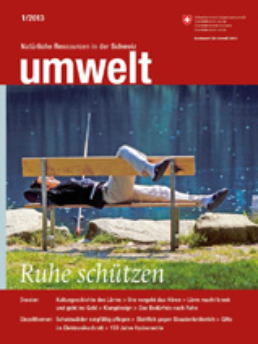 Magazin Umwelt 1/2013 Ruhe schützen