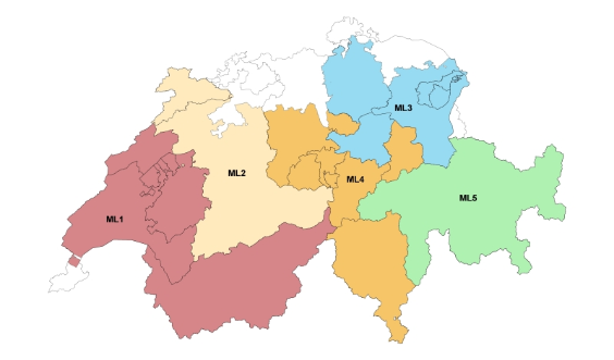 Moorlandschaftsinventar: Karte