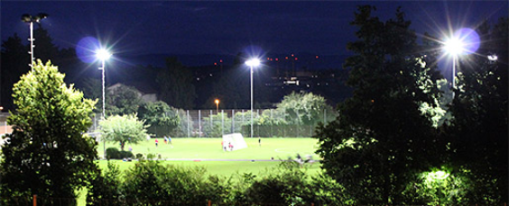 Sportplatzbeleuchtung