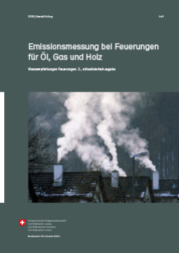 Cover Emissionsmessung bei Feuerungen für Öl, Gas und Holz