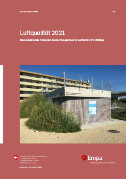 Cover NABEL Luftqualität 2021
