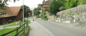 Gerzensee (BE) - Dorfstrasse: Strassenraumgestaltung