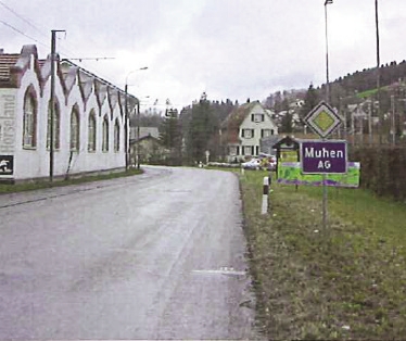 Muhen (AG) - Hauptstrasse, Vorherzustand