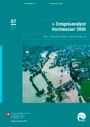 Cover Ereignisanalyse Hochwasser 2005. Teil 1: Prozesse, Schäden und erste Einordnungen. 2007. 215 S.
