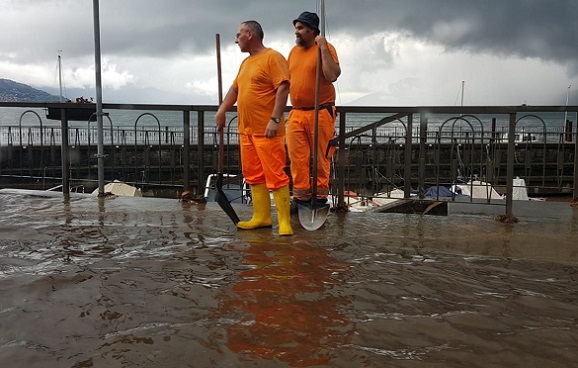 Hochwasser Tessin August 2020