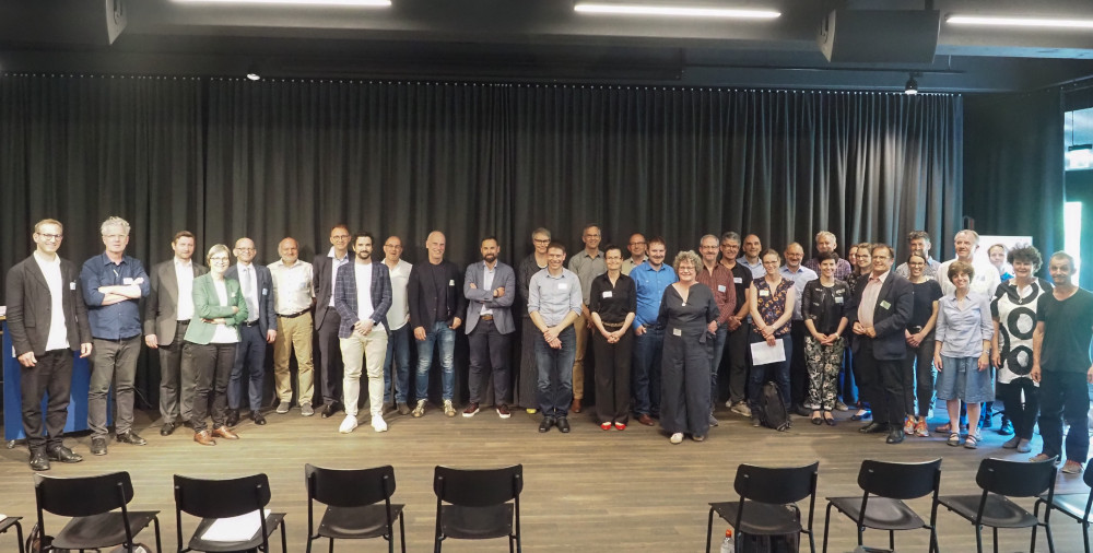 Aktionsplan Holz - Teilnehmende des Anlasses vom 11. Mai 2022 in Lenzburg