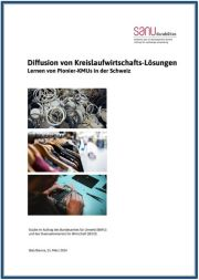 Cover der Studie «Diffusion von Kreislaufwirtschafts-Lösungen» von Sanu Durabilitas