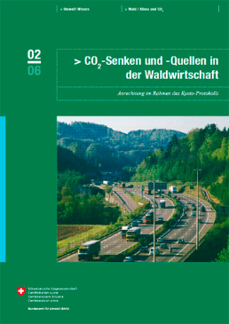 Cover CO2-Senken und -Quellen in der Waldwirtschaft. Anrechnung im Rahmen des Kyoto-Protokolls. 2006. 45 S.