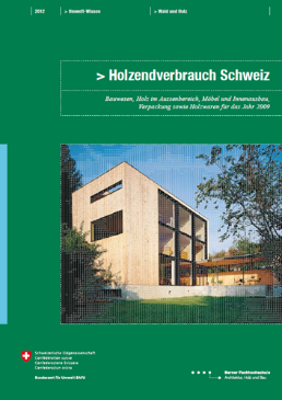 Cover Holzendverbrauch Schweiz