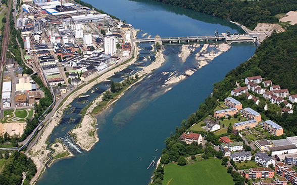 Teaserbild Gewässerökologie Hochrhein 