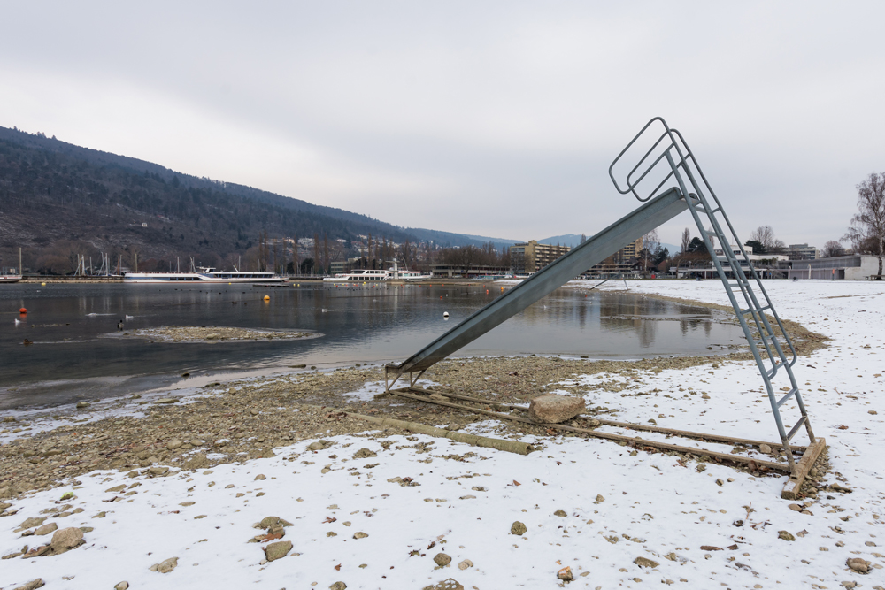 Bielersee beim Strandbad Biel