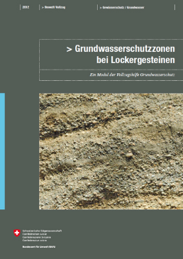 Cover Grundwasserschutzzonen bei Lockergesteinen