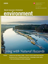 Magazine «environment» 2/2015 Living with Natural Hazards