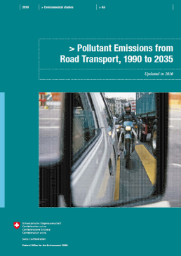 Cover Pollutant Emissions from Road Transport, 1990 to 2035