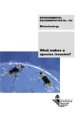 Cover What makes a species invasive? 2005. 91 p.