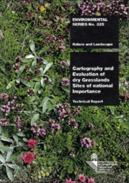 Cover Cartography and evaluation of dry grasslands sites of national importance. Technical report. 2001. 251 p.