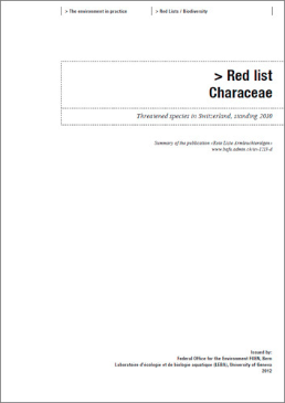 Cover Red list Characeae