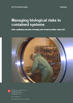 Managing biological risks in contained systems