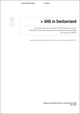 Cover GHS in Switzerland
