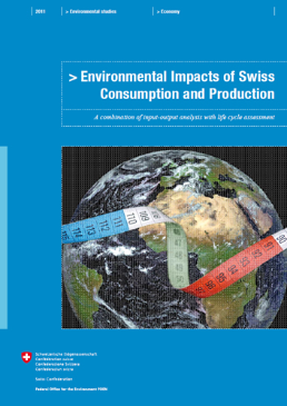 Cover Environmental Impacts of Swiss Consumption and Production