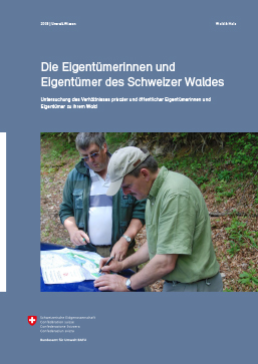 Cover Der Schweizer Privatwald und seine Eigentümerinnen und Eigentümer. Schlussbericht. 2005. 120 S.