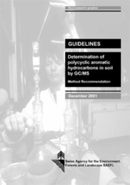 Cover Determination of polycyclic aromatic hydrocarbons in soil by GC/MS. Method recommendation. 2001. 26 p.