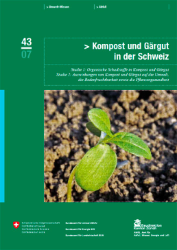 Cover Kompost und Gärgut in der Schweiz. 2007. 126 S.