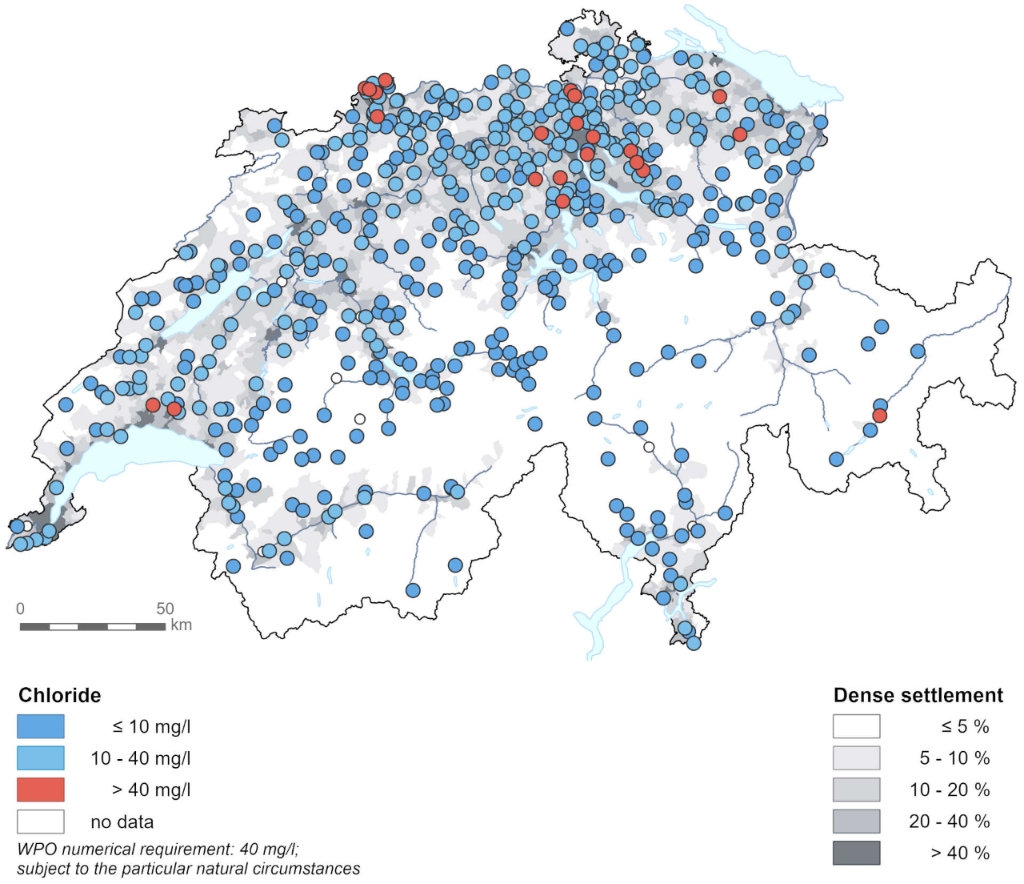 Chloride in groundwater 2018/2019