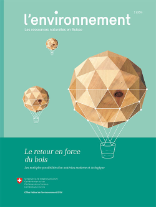 Magazin «l'environnement» 2/2018 - Les ressources naturelles en Suisse