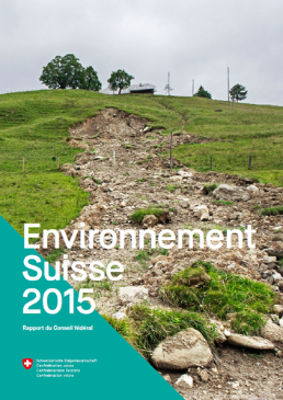 Cover Rapport sur l'environnement 2015
